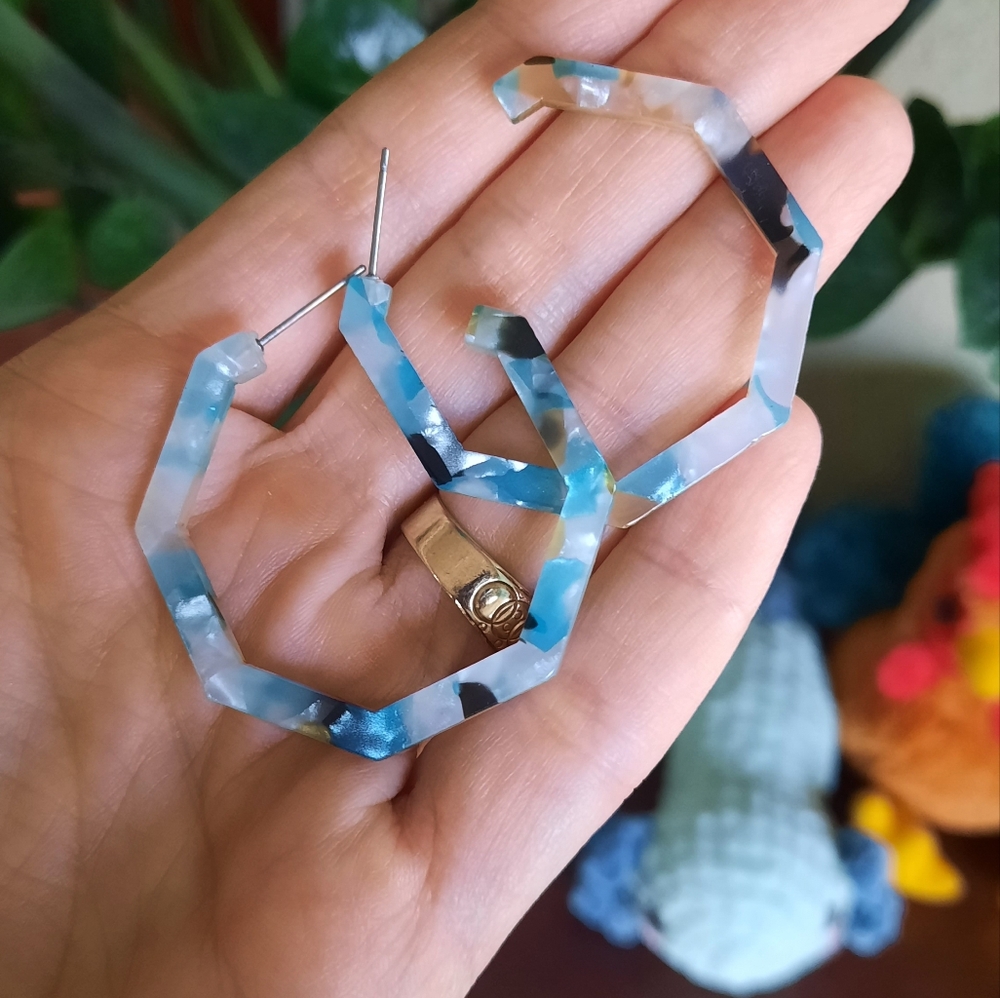 Last Chance! Hoop Earrings - Picture 1 of 3